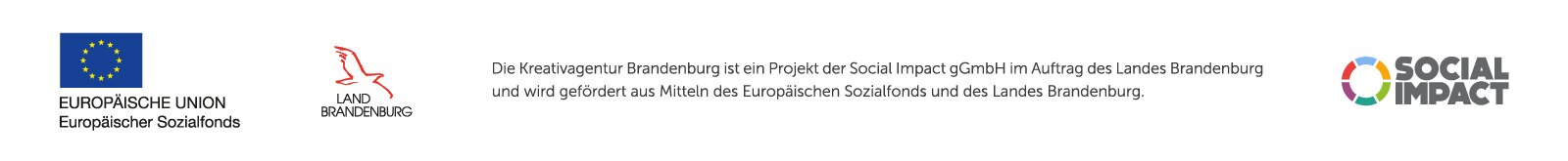 Förderbanner Kreativagentur Brandenburg